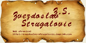 Zvezdoslav Strugalović vizit kartica